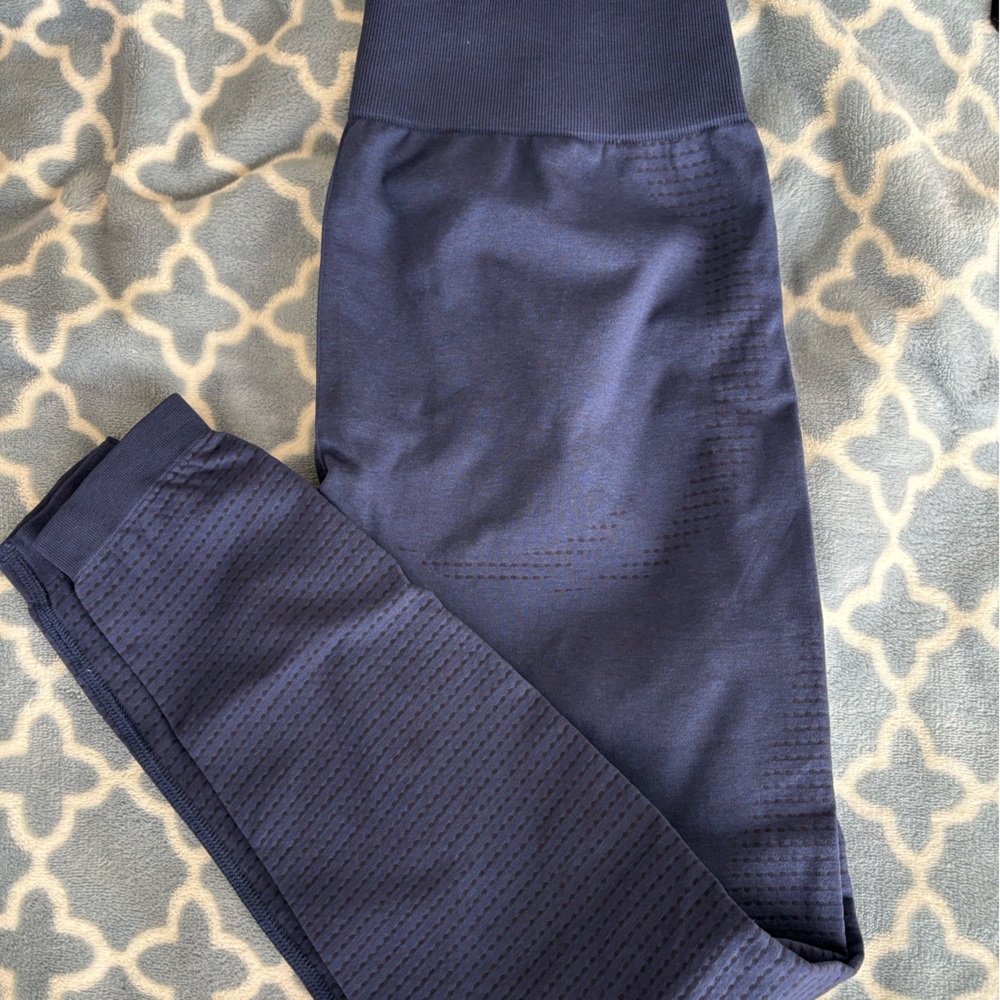 Navy Gymshark Vital Seamlesss 2.0